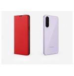 Funda tipo libro con soporte soft touch rojo compatible samsung galaxy a27 5g - jaym®