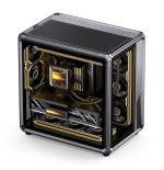 Jonsbo x400 pc carcasa, midi-tower, atx, tempered glass - gris