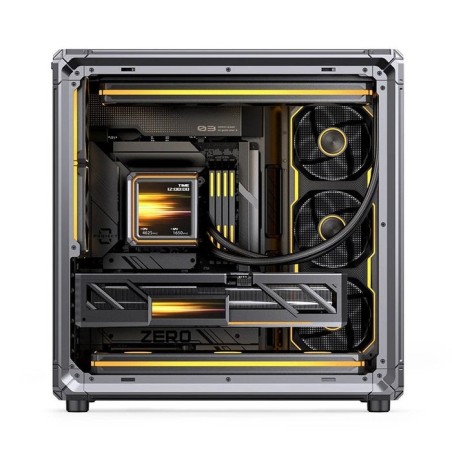 Jonsbo x400 pc carcasa, midi-tower, atx, tempered glass - gris