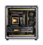 Jonsbo x400 pc carcasa, midi-tower, atx, tempered glass - gris