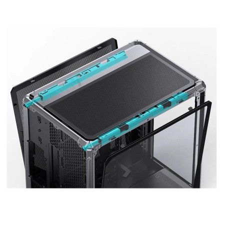 Jonsbo x400 pc carcasa, midi-tower, atx, tempered glass - gris