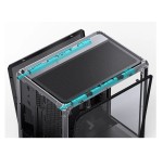 Jonsbo x400 pc carcasa, midi-tower, atx, tempered glass - gris