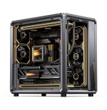 Jonsbo x400 pc carcasa, midi-tower, atx, tempered glass - gris
