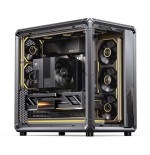 Jonsbo x400 pc carcasa, midi-tower, atx, tempered glass - gris