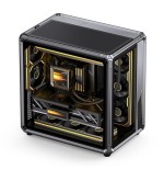 Jonsbo x400 pc carcasa, midi-tower, atx, tempered glass - gris
