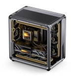 Jonsbo x400 pc carcasa, midi-tower, atx, tempered glass - gris