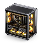 Jonsbo x400 pc carcasa, midi-tower, atx, tempered glass - gris