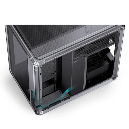 Jonsbo x400 pc carcasa, midi-tower, atx, tempered glass - gris