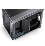 Jonsbo x400 pc carcasa, midi-tower, atx, tempered glass - gris