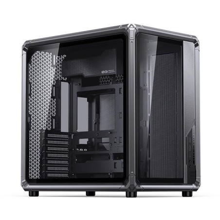 Jonsbo x400 pc carcasa, midi-tower, atx, tempered glass - gris