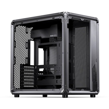 Jonsbo x400 pc carcasa, midi-tower, atx, tempered glass - gris