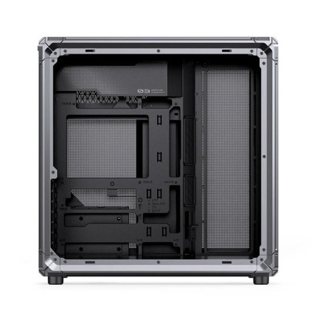 Jonsbo x400 pc carcasa, midi-tower, atx, tempered glass - gris