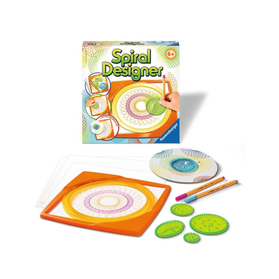Ravensburger diseñador de espirales, juego de habilidad 297740