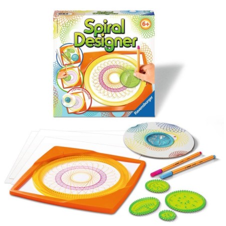 Ravensburger diseñador de espirales, juego de habilidad 297740