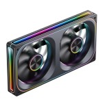 Jonsbo za-240 ventilador, pwm, argb - 240mm, negro