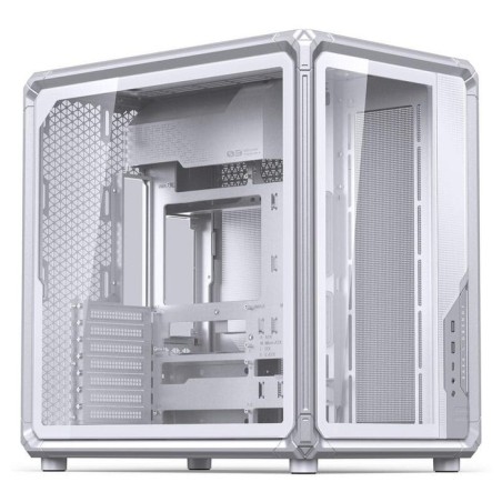 Jonsbo x400 pc carcasa, midi tower, atx, tempered glass - blanco