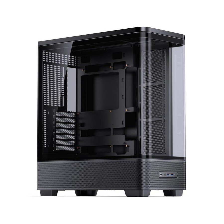 Jonsbo tk-5 carcasa, midi-tower, atx, tempered glass - negro
