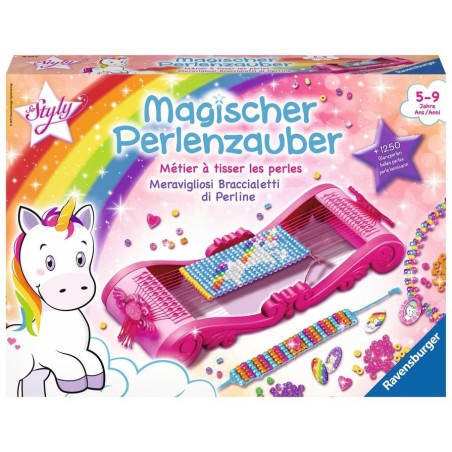 Artesanías ravensburger magic bead unicornio mágico