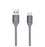 Nevox 1480 cable usb 2 m usb 3.2 gen 2 (3.1 gen 2) usb a usb c gris