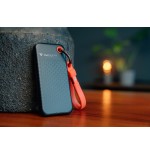 Verbatim ssd 256gb, usb 3.2, tipo-c, pocket, negro/rojo
