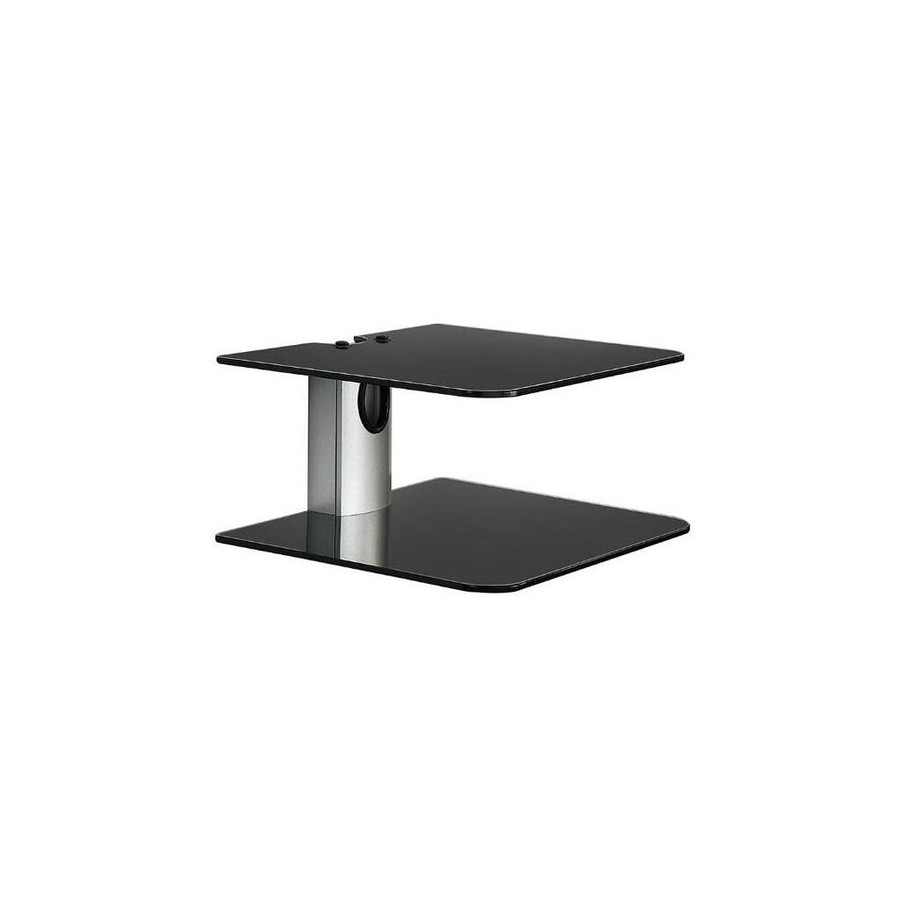 Approx soporte de pared de 2 baldas para sintonizadores/reproductores hasta 10kg