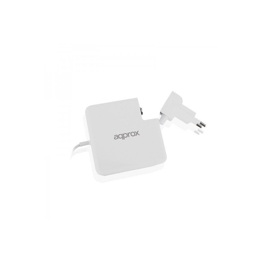 Approx cargador especifico para apple 45/60/85w type l conexion adicional usb 5v 2.1a