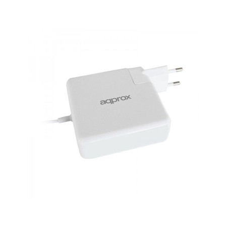 Approx cargador especifico para apple 45/60/85w type l conexion adicional usb 5v 2.1a