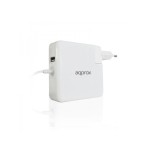 Approx cargador especifico para apple 45/60/85w type l conexion adicional usb 5v 2.1a