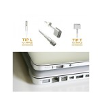 Approx cargador especifico para apple 45/60/85w type l conexion adicional usb 5v 2.1a
