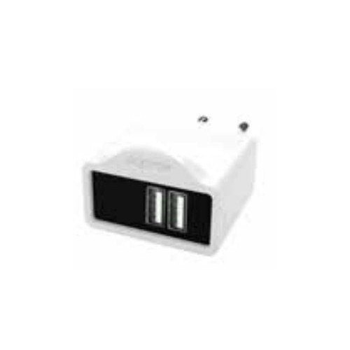 Approx cargador de viaje para red domestica 2 puertos usb 5v color blanco