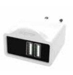 Approx cargador de viaje para red domestica 2 puertos usb 5v color blanco