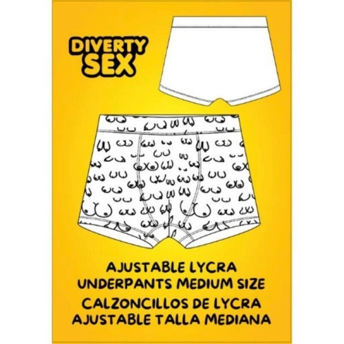 Diablo picante - calzoncillo tetas talla mediana