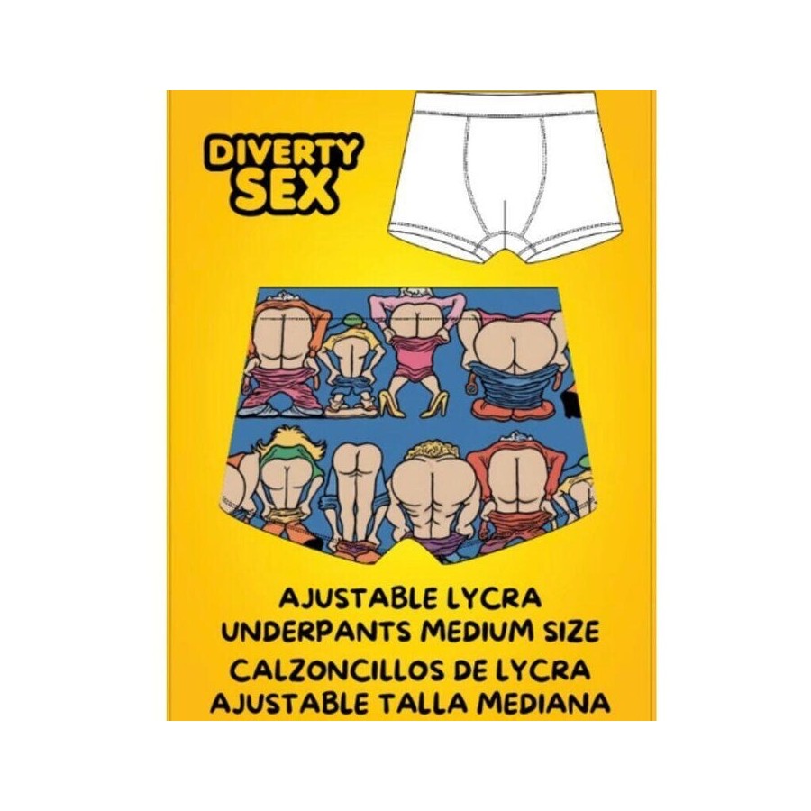 Diablo picante - calzoncillo culo talla mediana