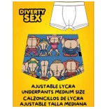 Diablo picante - calzoncillo culo talla mediana