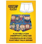 Diablo picante - calzoncillo culo talla grande