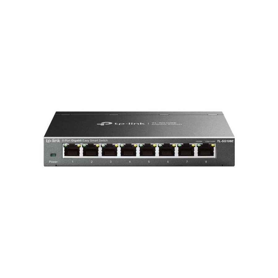 Tp-link tl-sg108e switch 8 puertos gigabit esay smart