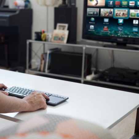 Teclado para smart tv ngs tv warrior