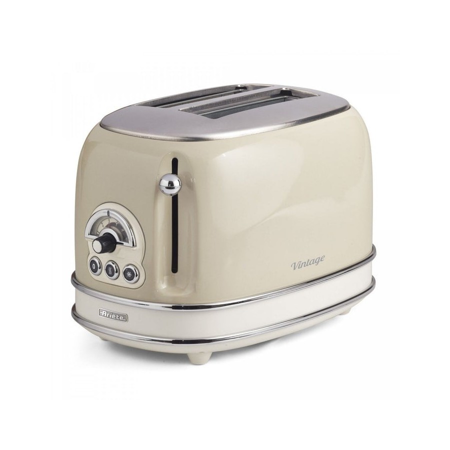 Tostador ariete vintage 155 13 810w beige