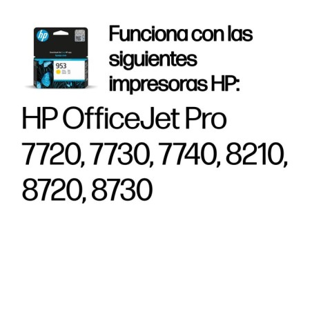 Tinta original hp 953 amarillo