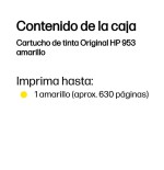 Tinta original hp 953 amarillo