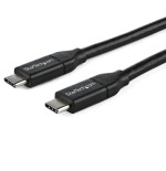 Startech cable usb-c usb-c 1m apto para alimentac