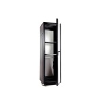 Armario de suelo rack 19'' 42u 600x600 puerta de cristal puerta de cristal/handylock/ laterales desmontables