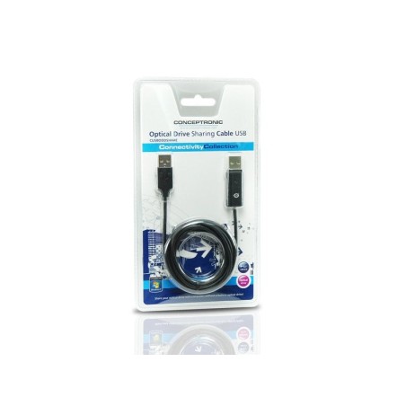 Conceptronic cable usb compartidor unidad optica