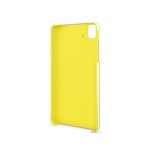 Funda cristal case amarillo aquaris e4 bq policarbonato