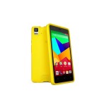 Funda cristal case amarillo aquaris e4 bq policarbonato