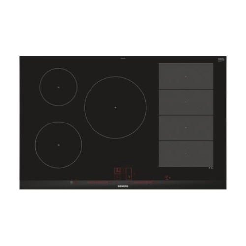 Siemens ex875lvc1e hobs negro, acero inoxidable integrado con placa de inducción 5 zona(s)