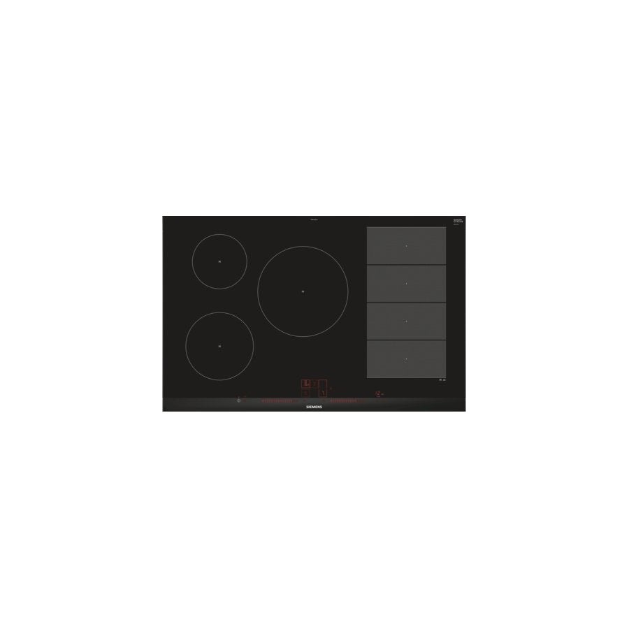 Siemens ex875lvc1e hobs negro, acero inoxidable integrado con placa de inducción 5 zona(s)