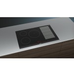 Siemens ex875lvc1e hobs negro, acero inoxidable integrado con placa de inducción 5 zona(s)