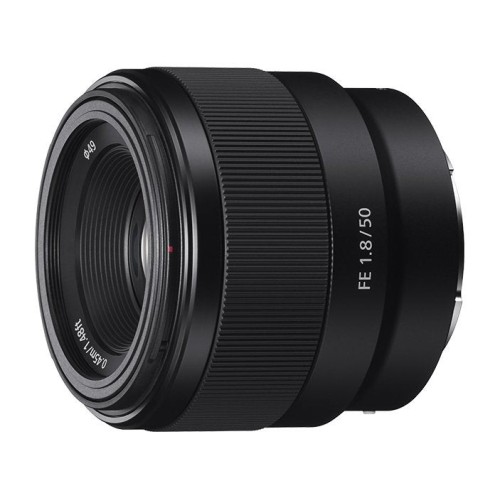 Sony sel50f18f 50mm f/1.8 con montura sony tipo e