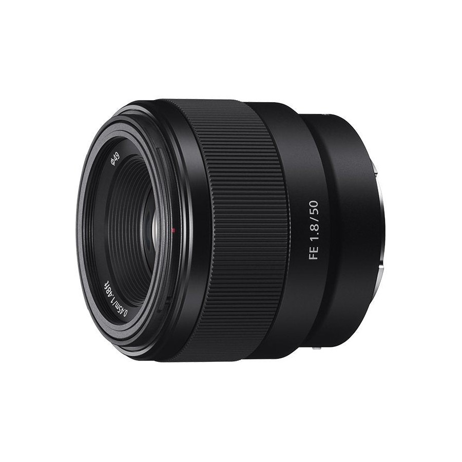 Sony sel50f18f 50mm f/1.8 con montura sony tipo e